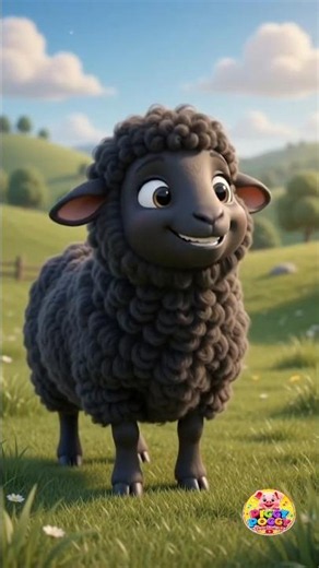 🐑 Baa Baa Black Sheep | Fun Nursery Rhyme for Kids 🎵 | Piggy Poggy #Shorts