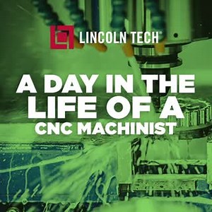 What’s a typical day like for a CNC Machinist? Here’s a day in the life! #LincolnTech #computerizedmanufacturing #machining #manufacturing #machinist #robotics #robot #job #career #careertraining #careergoals #handsonlearning #fun #cool #videooftheday | Lincoln Tech | Facebook