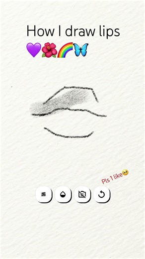 How I draw lips❤️❤️💗💓 #helpmemakethismakesense #haveitoldyoulatelythatiloveyou #haveitoldyoulatelh