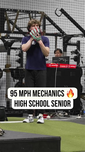 95 MPH High School Mechanics 🦾 Daniel Head is a high school senior committed to Mercer University. He came to Tread as a shortstop who was able to touch 90 mph with sheer athleticism. The raw talent was obviously there. Now he's throwing 95 mph in bullpens. 📈 Full case study about his velo jump coming soon. 🎥