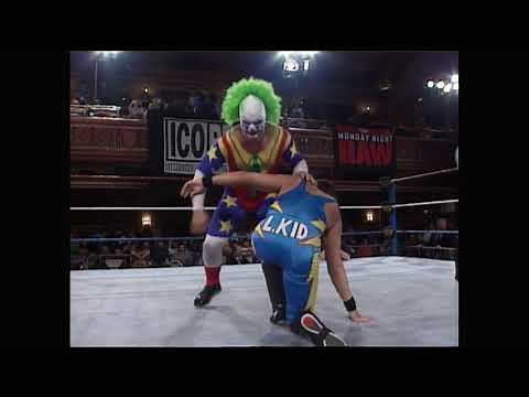 Kamikaze Kid (1-2-3 Kid) Debuts on Raw vs Doink the Clown (WWF)