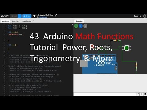 43 Arduino Math Functions Tutorial Power, Roots, Trigonometry & More