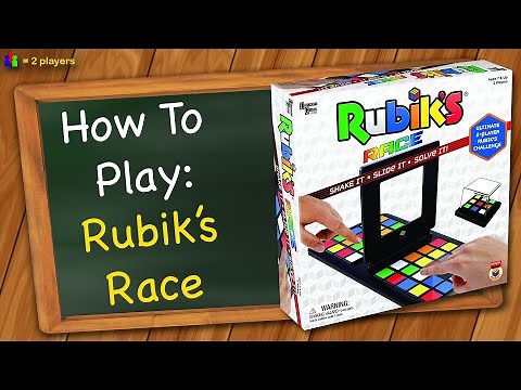How to play Rubik's Race
