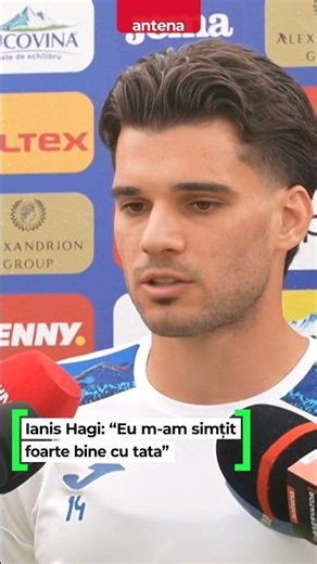 Ianis Hagi a vorbit despre colaborarea sa alături de Gică Hagi la naționala României ⚽🧐