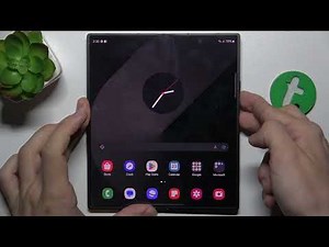 Samsung Galaxy Z Fold 6 - How to Crop a Screenshot - Edit Your Captures