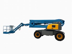 [Hot Item] 50FT Self Propelled Articulating Trailer Mounted Boom Lift for Sale