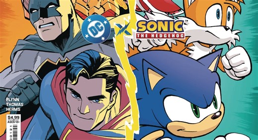 Comic Book Preview – DC x Sonic the Hedgehog #1