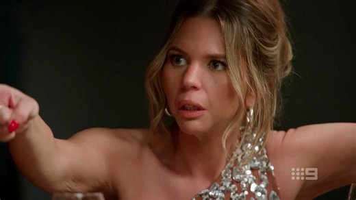 MAFS star Bec explodes and slams the table