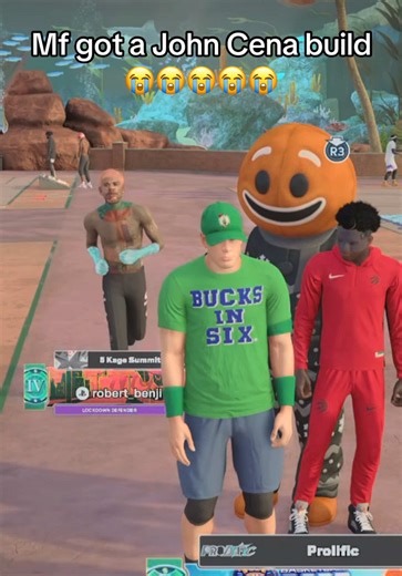 Goat build 😂🐐 #nba2k #2kcommunity #wrestling #wwe #2k | john cena