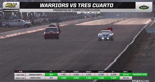 What a race !!! Joshua Pratt 6.87 @ 207 MPH !! Holeshot win Jason Unch 6.80 @ 201 MPH At importvsdomestic | Exotic Boost