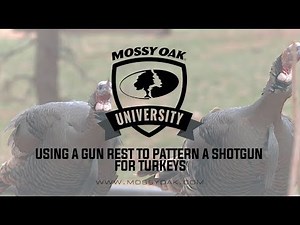 Using A Gun Rest To Pattern A Shotgun For Turkeys
