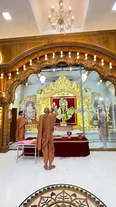 Sandhya Aarti Darshan ... #swaminarayan #aarti #darshan #mandir #live #today | Rajkot Gurukul