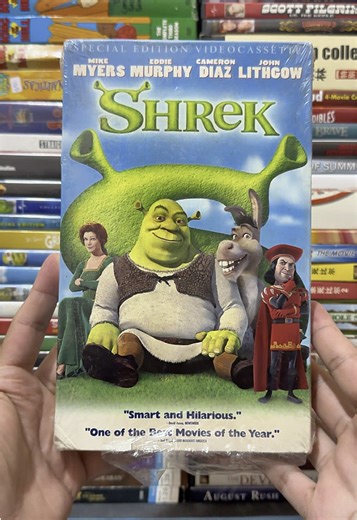 Shrek - VHS 📼 #retro #vintage #movie #shrek
