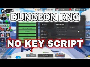 DUNGEON RNG SCRIPT ROBLOX 🔥 NEW AUTO ROLL, FISH, FARM 🔥