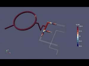 Plastic injection molding simulation