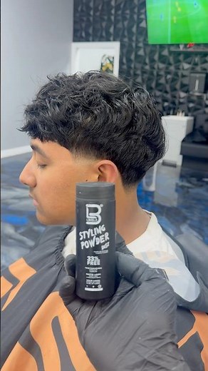 How To Use Level 3 Texture Powder (Edgar Haircut) Puffy #barbershop