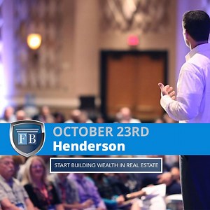 8.4M views · 99 reactions | ATTENTION Henderson! If you're even slightly interested in learning about Real Estate Investing, you can't miss this FREE event! Seating is limited, register now! | Real Estate Investing Events | Facebook
