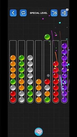 Special level after Lv 490 Ball Sort Puzzle - Color Game (Guru Game) #ballsortpuzzle