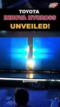 Toyota INNOVA HYCROSS Unveiled!