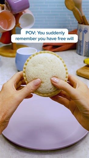 Uncrustables on Instagram: "Not three Uncrustables flavors stacked into one sandwich. 😭😭😭"