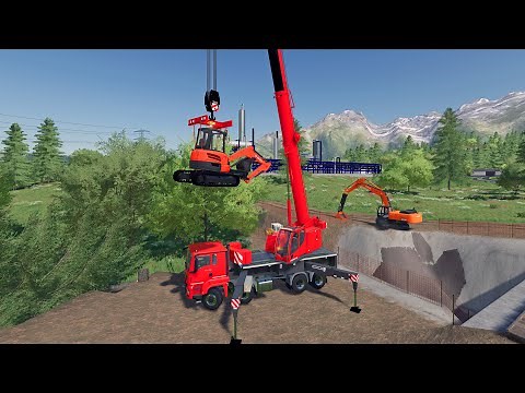 FS22 - Map Waldstetten 030 🇩🇪🚛🚧 - Forestry, Farming and Construction - 4K