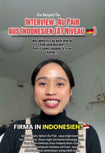 Contoh Interview Au Pair di Jerman