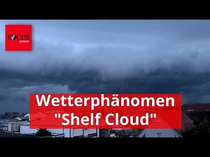 Video shows striking "shelf cloud" over Norderney – how the phenomenon occurs