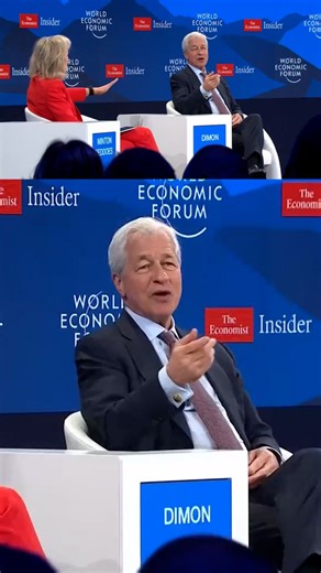 JPMorgan Chase CEO's tense exchange over Trump question