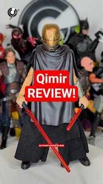 Star Wars Black Series Qimir The Strangers The Acolyte Action Figure Review