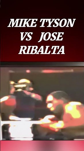 Mike Tyson vs José Ribalta – Tyson’s Relentless Assault in a Heavyweight War #boxingworkout