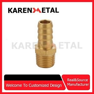 [Hot Item] Air Hose Fittings Barb Hose Barb Adapter Brass Pipe Fittings Male Threaded End Air Hose Connector