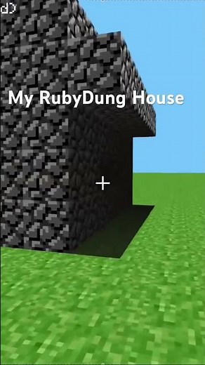 My RubyDung House #minecraft #minecraftbuilding