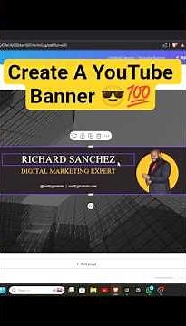 Make Professional YouTube Banner in 5 Minutes