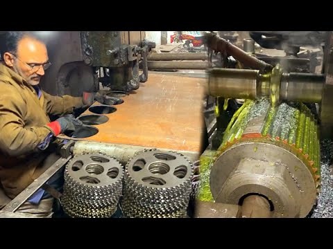 Complete MANUFACTURING Process of Rear Wheel Sprocket Step by Step | Rear Wheel Sprocket Production|