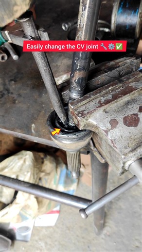 6.6K views · 32 reactions | Pulling Out the CV Joint - Extracting a CV Joint #mechanic | Mechanic Updates | Facebook