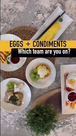 Egg Condiments Challenge: Are You Team Ketchup or Team Wasabi?