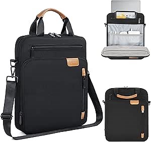 13.3-14 Inch Laptop Sleeve Bag, Padded Carrying Case for MacBook Pro M3/M2 14" /13", MacBook Air 13.6" M3/M2 2024/2022, Surface Pro AI PC/9/8 13",Protective Bag with Accessory Pocket