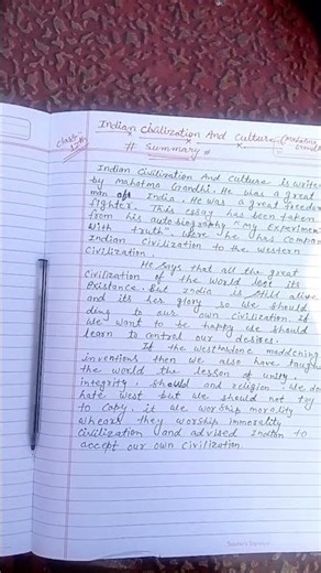 English shorts summary of class 12th