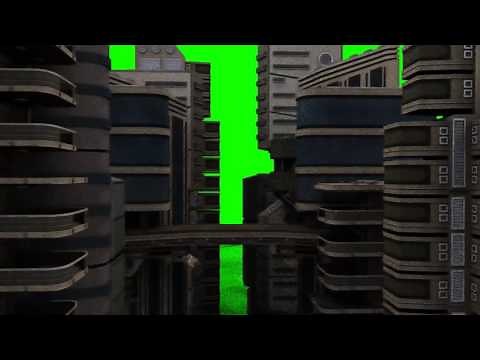 FREE HD Green Screen FUTURE CITY