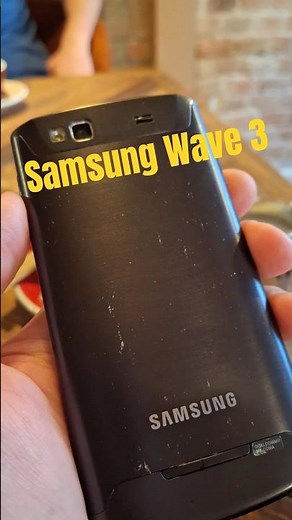 Coffee as owner of Samsung Wave 3