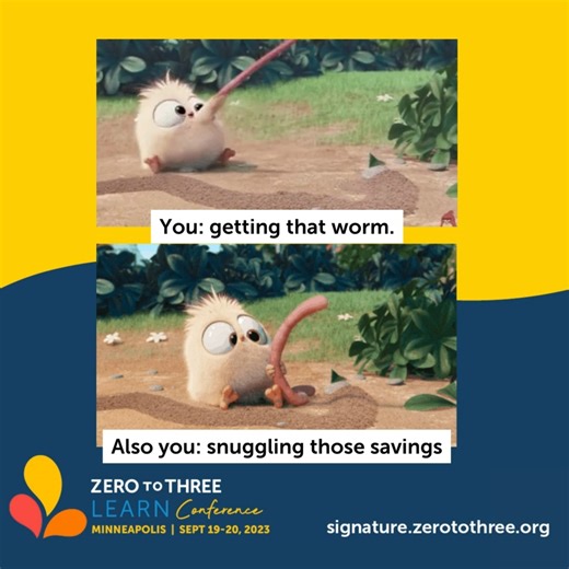 Registration for our LEARN Conference is open! Two days of ✊ empowering sessions,  uplifting experts and  self-care. Be sure to catch that early bird before it flies away. Learn more and register: https://bit.ly/3X86UW3 #LEARNwithZTT | ZERO TO THREE | Facebook