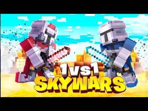 Minecraft skywars full game play video 😱😱