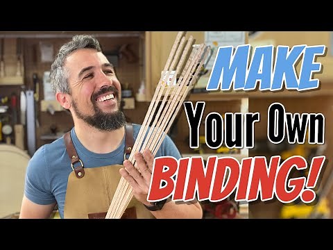 How To Make Your Own Guitar Binding From Scratch