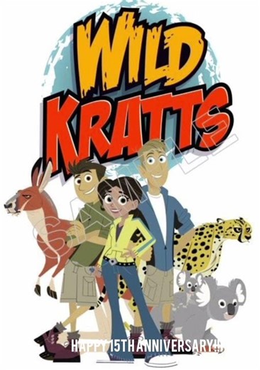 HAPPY 15TH ANNIVERSARY WILD KRATTS (2011)!!! one of my Favorite PBS KIDS SHOWS ❤️
