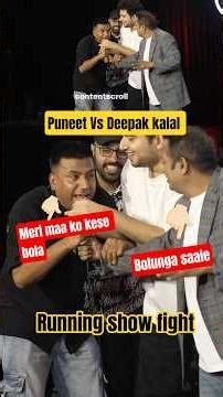 Puneet LOST Control 😳 Deepak Kalal Fight Got REAL! #indiagotlatent #puneetsuperstar #deepakkalal #yt