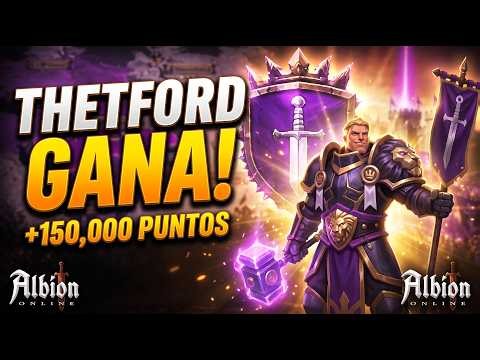 +150,000 PUNTOS EN 30 MINUTOS 😱 Thetford DESTROZA a Fort Sterling | Albion Online