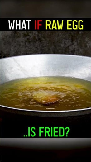 UNCRACKED EGG FRYING EXPERIMENT | What Happens If You Deep-Fry an UNCRACKED Egg?