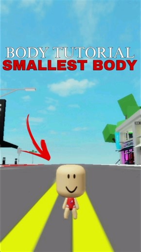 The SMALLEST Avatar Ever in Brookhaven 🔍 #brookhaven #roblox #viral #trending #shorts #brookhavenrp