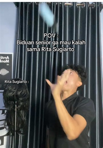 Kepopuleran Rita Sugiarto di TikTok