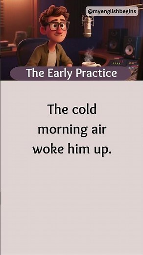 The Early Practice ⚽🌅 | Learn English with a Short Story #englishlearning #englishforbeginners